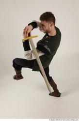 KEETA MOVING POSE WITH SWORD